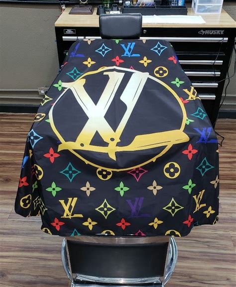 louis vuitton hair cube replica|louis vuitton barber cape.